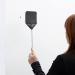 Leather Fly Swatter with Long Durable Metal Handle Indoor Outdoor Swatter Swatter Swatter Heavy Duty Swatter Large Leather for Flies Bees Black - Buy Online on GoSupps.com