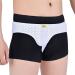 Tenbon hernia belts for men inguinal hernia support medical hernia protection inguinal bandage for individual sports hernia adjustable hip belt with removable (white m) m white