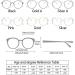 TBHOME MODE POLYGONAL Women's Blue Light Blocking Reading Glasses | Ultra Light Metal Frame with Rhinestone | Gold A / 3.5 - Buy Online on GoSupps.com