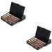 Beavorty 2pcs 40 Makeup Palette Eyeshadow Matt Eyeshadow Pallet Eyeshadow Powder Eye Shadow Palettes Eyeshadow Palette Smoky Makeup 1 Count (Pack of 1) As Shownx2pcs