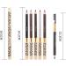 Baluue 2pcs Eyebrow Pen with Brush Eyebrow Pencil Long Lasting Waterproof Eyebrow Makeup Brown #5 1 count (Pack of 1) Marrom 5 - Buy Online on GoSupps.com