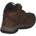 KEEN Unisex-Child Ridge Flex Mid Waterproof Leather Hiking Boots - Big Kid Bison/Red Carpet - Buy Online on GoSupps.com