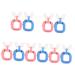 Gleavi 10 pcs-shaped toothbrush for children toothbrushes for children Children's toothbrushes Home tools portable children's toothbrush household children's toothbrush clean products for children baby pp