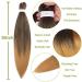 Leeven 8 Packs Pre Stretched Braiding Hair 26 Inch Yaki Texture Ombre Brading Hair Extensions for Box Braids Kanekalon Hair Fiber Crochet Hair Extensions for Braiding /26 Inch 27613# 26 Inch (Pack of 8) 27613# - Buy Online on GoSupps.com