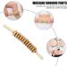 Premium Hovceh Wooden Massage Roller & Scooter - Anti-Cellulite Maderotherapy Set for Deep Tissue Relief - Buy Online on GoSupps.com