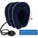 Safwel Air-Inflated Neck Ruff - Cervical Spine Decompression & Neck Pain Relief Support (Blue) - International Shipping Available - Buy Online on GoSupps.com