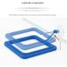 Misamo Feeding Ring Floating Food Feeder Circle with Suction Cup Easy to Install Aquarium Black - Buy Online on GoSupps.com