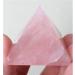 Natural Crystal Rough Stone Jewelry 40mm Natural Rose Quartz Crystal Pyramid Point Beautiful Natural Crystal Stone Crystal Stone Jewelry - Buy Online on GoSupps.com