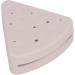 Powder Puff Holder Convenient Triangular Powder Puff Storage Box with Smooth Opening and Dustproof for Home Travel (Chocolate Color) - Buy Online on GoSupps.com