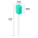 250 Pack Sterile Disposable Oral Swabs: Unflavored Dental Sponge Swabsticks for Mouth & Gum Cleaning - Buy Online on GoSupps.com