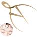 FRCOLOR 1pc Eyebrow Positioning Ruler Eyebrow Mapping Ruler Eyebrow Tattooing Positioning Ruler Appliance 1 count (Pack of 1) Golden - Buy Online on GoSupps.com