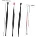 DEARMAMY 4Pcs Ear Cleaner Silicone Ear Wax for Portable Double End Cleaning Tool with Soft Tips Random Colors - Buy Online on GoSupps.com