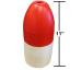 KUFA SPORTS 48" Flag Pole & 2 Piece 11" Red/White Float Combo - Buy Online on GoSupps.com