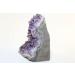 3-3/8" Amethyst Quartz Cut Base Amethyst Specimen Uruguay Raw Stones and Minerals Stone Mineral Specimen - Buy Online on GoSupps.com
