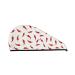 Chili Microfiber Hair Towel Soft Super Absorbent Hair Towel Wrap for Women Coral Velvet Quick Dry Hair Cap for Long Curly and Thick Hair