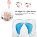 Arch Support Insoles - 2 Pairs Orthopedic Foot Cushion & Silicone Support for Ultimate Comfort - Buy Online on GoSupps.com