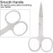 Stainless Steel Small Eyebrow Scissors for Grooming Beauty Tool - Eyebrows, Beard, Eyelashes Trimming - Buy Online on GoSupps.com