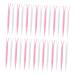 NOLITOY 100pcs Double Eyelid Y-shaped Fork Stickers Tropical Headdress Ktape Makeup Fork Make up