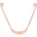 Tongue Scraper - Copper U-Shaped Design for Bad Breath Removal | Durable Oral Hygiene Tool | Easy Cleaning Tongue Cleaner - Buy Online on GoSupps.com