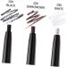 Angoily Eyeliner Pencil Eyebrow Pencil Eye Pencil Waterproof Eye Liner Women Makeup E43 Automatic - Buy Online on GoSupps.com