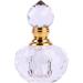 Glass Perfume Bottle 1ml Empty Refillable Perfume Dropper Bottle Vintage Crystal Essential Oil Bottle Fragrance Container