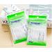 VNDEFUL 100 Pcs White Dental Floss Picks - Oral Care Toothpicks for Healthier Gums and Teeth - Buy Online on GoSupps.com