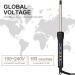 Curling Wand 9MM Thin Curling Iron Tight Curls LCD Display 100-230 C for All Hair Types Tourmaline Ceramic Barrel 30-Second Heat-Up Long&Short Hair Culer Pro Curling Tongs (Gold) - Buy Online on GoSupps.com