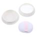 FOYTOKI 1 Set Powder Box Empty Powder Case Powder Puffs Empty Reusable Loose Powder Compact Container