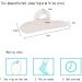 Buy Silicone Toe Clips & Separators | Soft Gel Spacers for Hammer Toes Overlapping & Splinter Relief - International Shipping Available - Buy Online on GoSupps.com