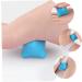 Frcolor Silicone Massage Ball - Vibrating Neck & Muscle Knot Remover - Hexagonal Yoga Roller - 5.7cm Blue - Buy Online on GoSupps.com