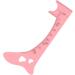 Eyebrow Drawing Guide - Silicone Eyebrow Makeup Mapping Template Makeup Guide Tool Brow Positioning Ruler Shaping Grooming Stencil for Women and Girls Pink - Buy Online on GoSupps.com