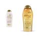 OGX Extra Creamy + Coconut Miracle Oil Ultra Moisture Body Wash 19.5 Fl Oz Coffee Scrub and Wash Coconut 19.5 Fl Oz