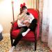 Bow Headband Red Bowknot Headband Big Bow Hair Hoop Hair Accessories Bowknot Hair Bands for Women Girls Halloween Christmas Cosplay Party Decor - Buy Online on GoSupps.com