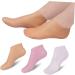 MERRYHAPY 3 Pairs Moisturizing Socks Hydrating Lotion Ladies Socks Feet Lotion Heel Socks Moisturizing Gel Socks Spa Gel Socks Foot Care for Dry Cracked Feet Spa Socks for Women Foot Mask - Buy Online on GoSupps.com