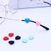 Totority 20 Pairs Cute Heart Shape Silicone Glasses Ear Hooks - Anti-Slip Eyeglasses Retainers for Glasses and Sunglasses - Buy Online on GoSupps.com
