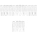 Healvian Healvian 16 Pieces Eyelash Raincoat Eyebrow Trimmer Eyebrow Fixative Eyelash Gel Eyebrow Styling Liquid Mask Eyebrow Fixing Liquid Sweat-Proof Eyebrow Gel Plastic
