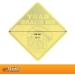 Getdigital Chestburster Baby on Board Sign - Funny Alien Film Warning - Yellow Child Safety Sign with Suction Cups - 16x16 cm - Buy Online on GoSupps.com
