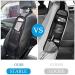 URAQT Car Seat Side Storage Bag - 2 Pcs, 3 Pockets, Mesh Hanging Bag - Durable Drink Holder & Small Item Organizer for Auto - Fits All Vehicles - Buy Online on GoSupps.com
