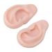 Human Ear Model with 3 Pairs Earring Elastic Bands for Piercing Practice - Light Skin Color - Buy Online on GoSupps.com