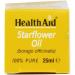 HealthAid Starflower 25ml Vegan Oil - Natural Supplement (Pack of 1) - Buy Online on GoSupps.com