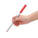 Pencil topper silicone chewing caustic cuffs made of silicone chicken stuff for toddlers suitable for sensory needs autism ADHD (bite ring set with bite ring set with red saber pencil