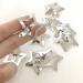 Silver Star Hair Clips for Girls - Set of 10 Kawaii Snap Hair Clips with Hollow Out Stars - Cute Hair Accessories for Kids and Women - Buy Online on GoSupps.com
