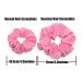 Simnice Oversized Blush Satin Hair Scrunchies - Set of 6 XL Soft Elastic Hair Ties for Girls and Women - Buy Online on GoSupps.com