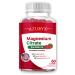 Azuryx Magnesium Citrate Gummies - Supports Muscle Function Nerve and Bone Health Stress Relief Improve Sleep - Raspberry Flavor - 60 Gummies