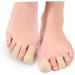 Silicone Gel Toe Protectors - 2 Pairs | Toe Sleeves for Little Toe | Fabric Sleeve Covers - 4x2.5cm - Buy Online on GoSupps.com