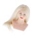 27 Female Head Model Display Stand for Curly Hair - Beige | International Shipping Available - Buy Online on GoSupps.com