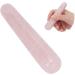 Jade Stone Massage Stick & Rose Quartz Gua Sha Tool | Natural Facial & Body Massage for Pain Relief - Buy Online on GoSupps.com