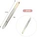Luvadeyo Stainless Steel Eyebrow Tweezers - Professional Classic Plucking Tool for Hair Removal Eyelash Extension and Facial Care - Offset Design & Gold-Plated Finish - Buy Online on GoSupps.com