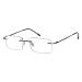 Eyekepper Rimless Reading Glasses for Men Reading - Rectangle Rimless Reader Glasses Black