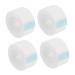 NOLITOY 4 Rolls White Painters Tape White Duct Tape Invisible Eyelid Tapes Invisible Eyelid Stickers Hair Modeling Body Medical Tape Adhesive Eyelid Tape Beauty Stickers or Girl
